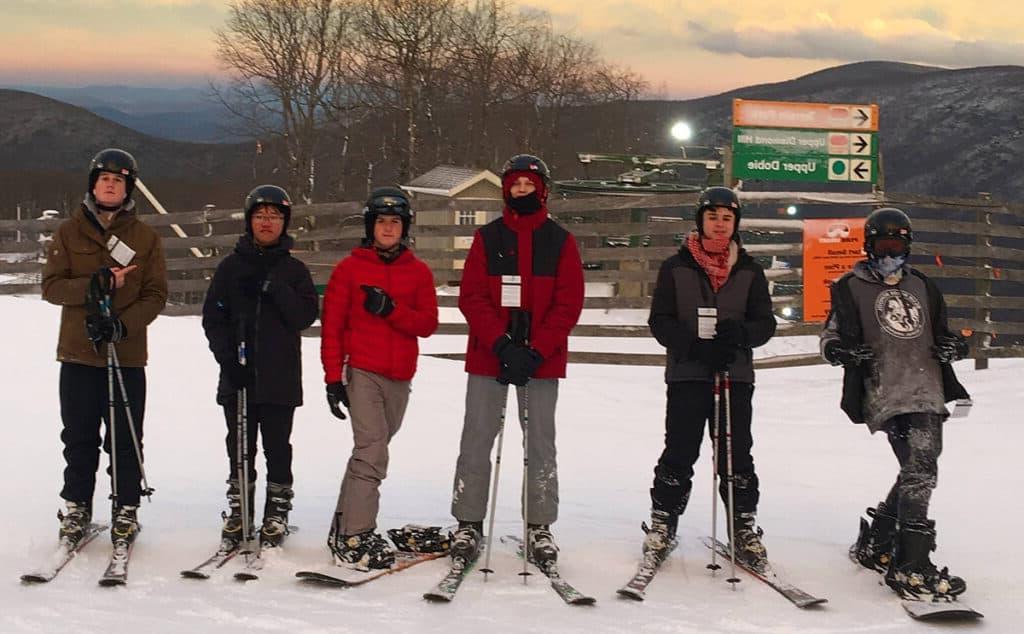 skiing at wintergreen